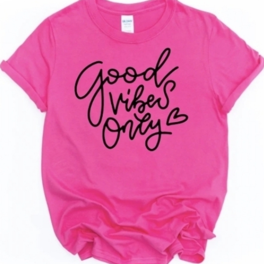NEW Good Vibes Only Tee